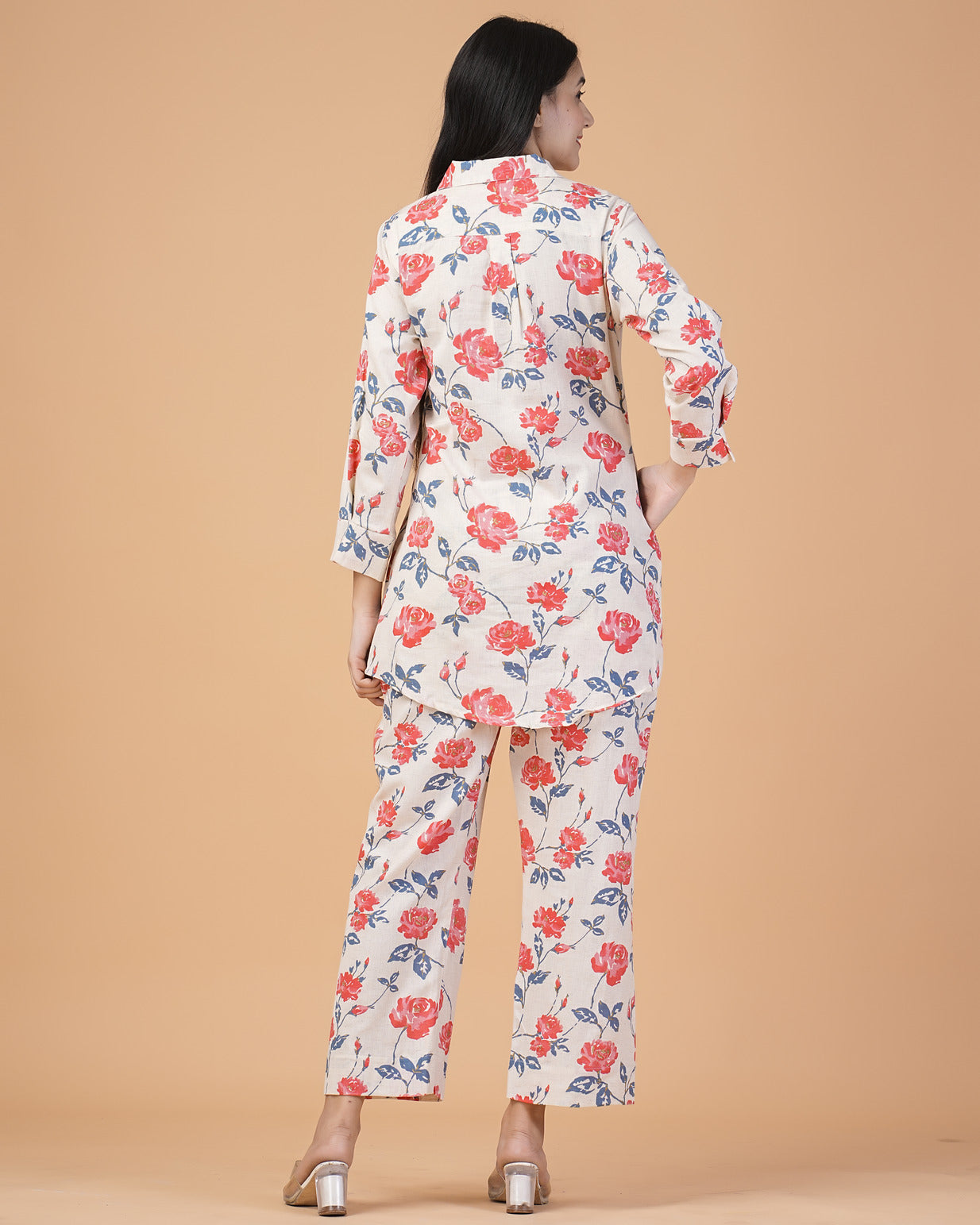 Floral Elegance Co-ord Set