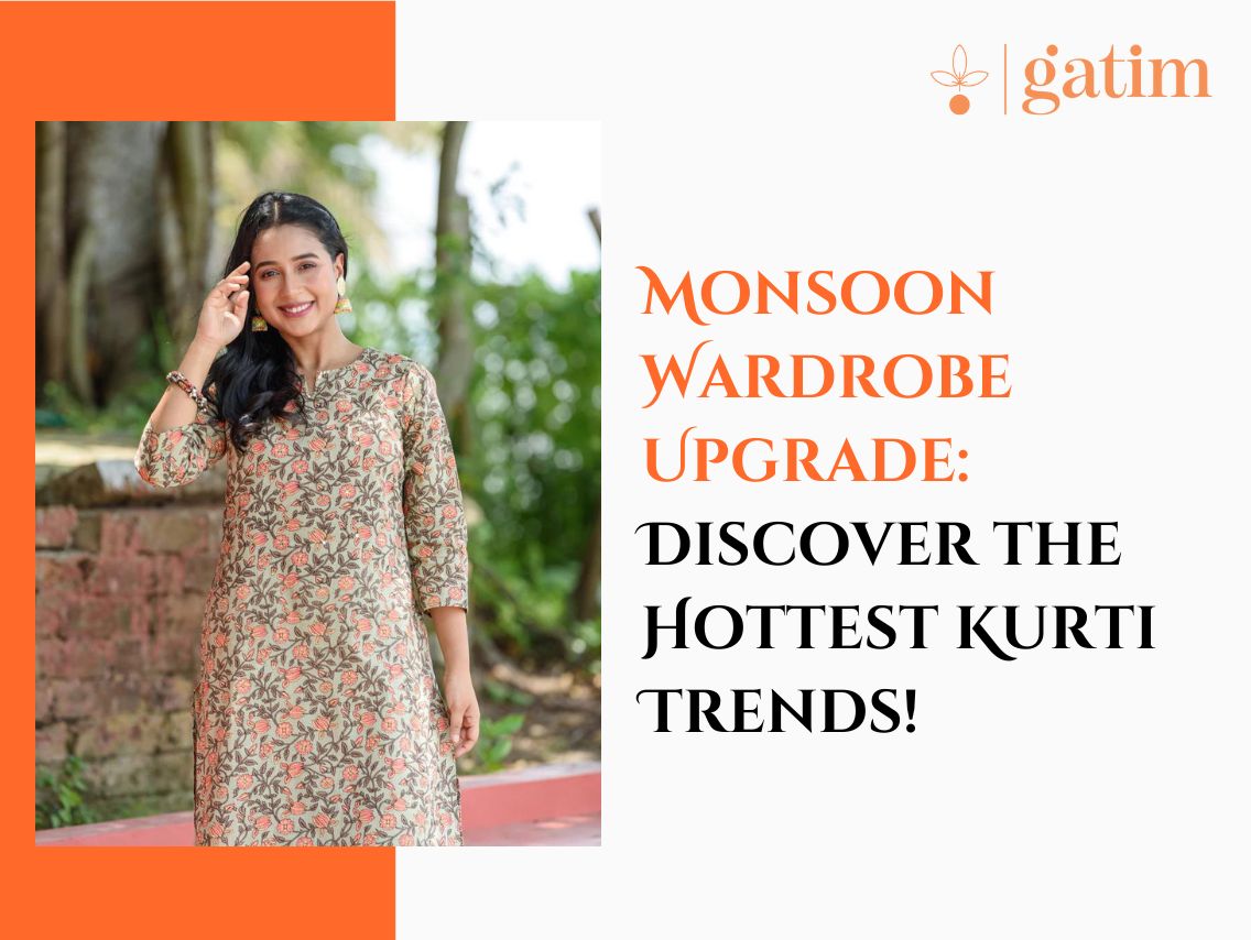 Monsoon Wardrobe Upgrade: Discover the Hottest Kurti Trends!