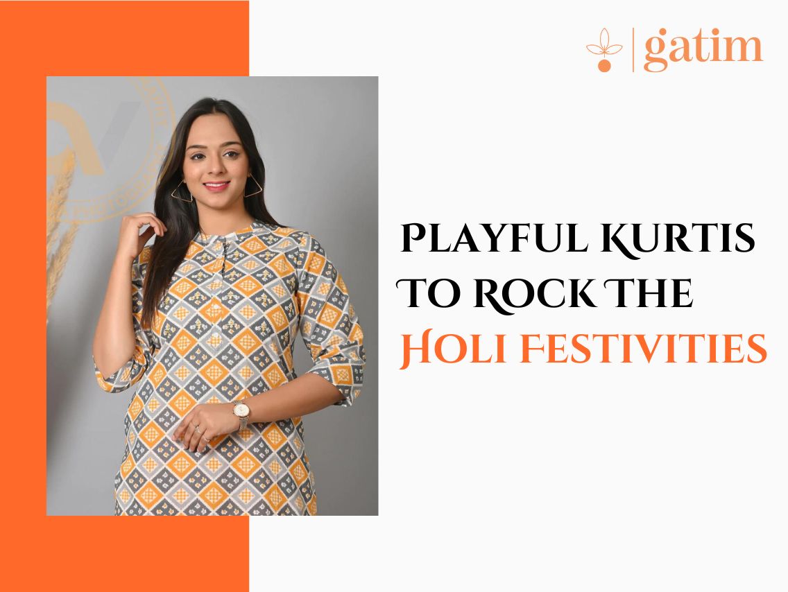 Playful Kurtis To Rock The Holi Festivities