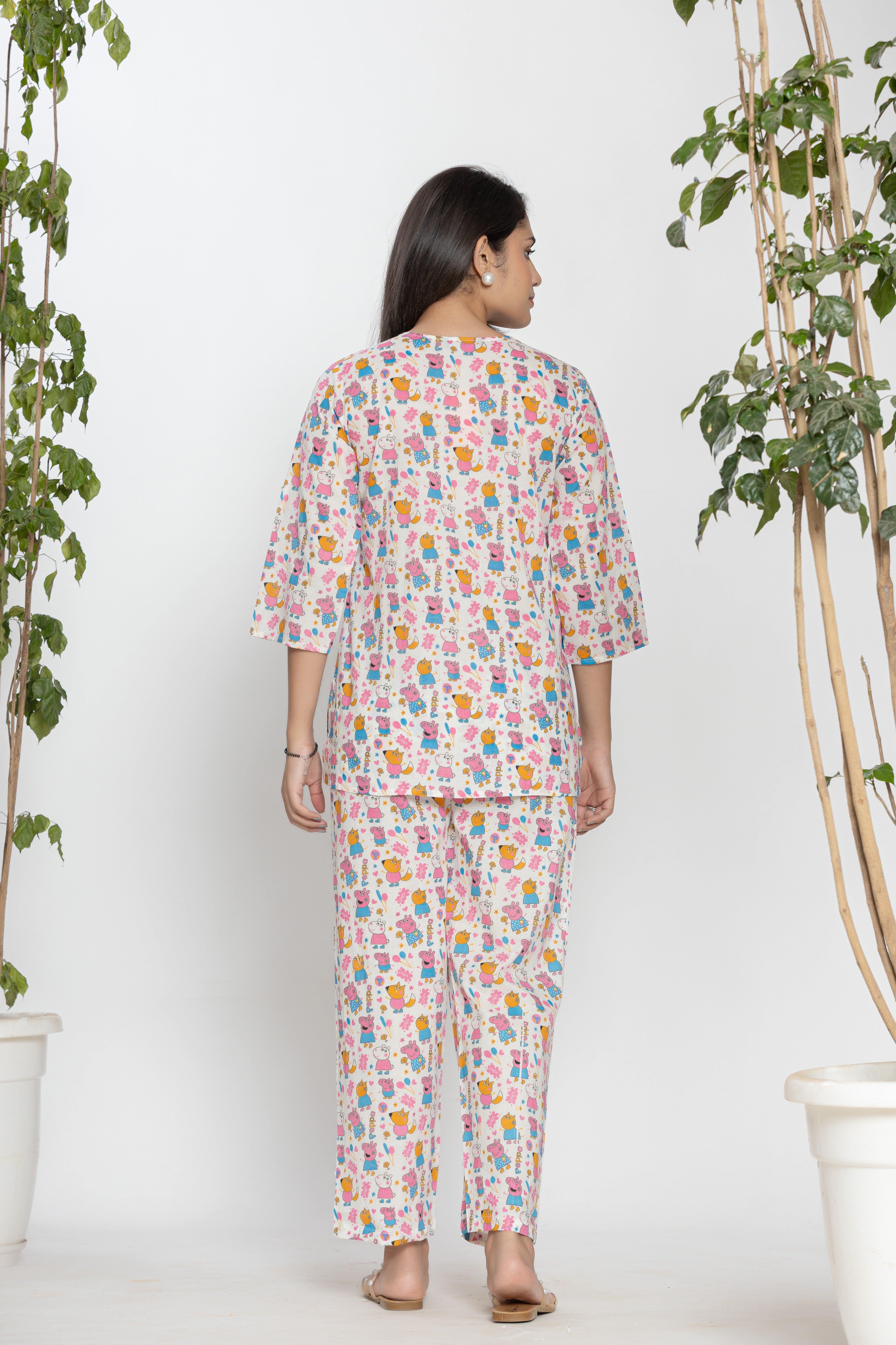 Peppa Pig Themed Ladies Night Dress