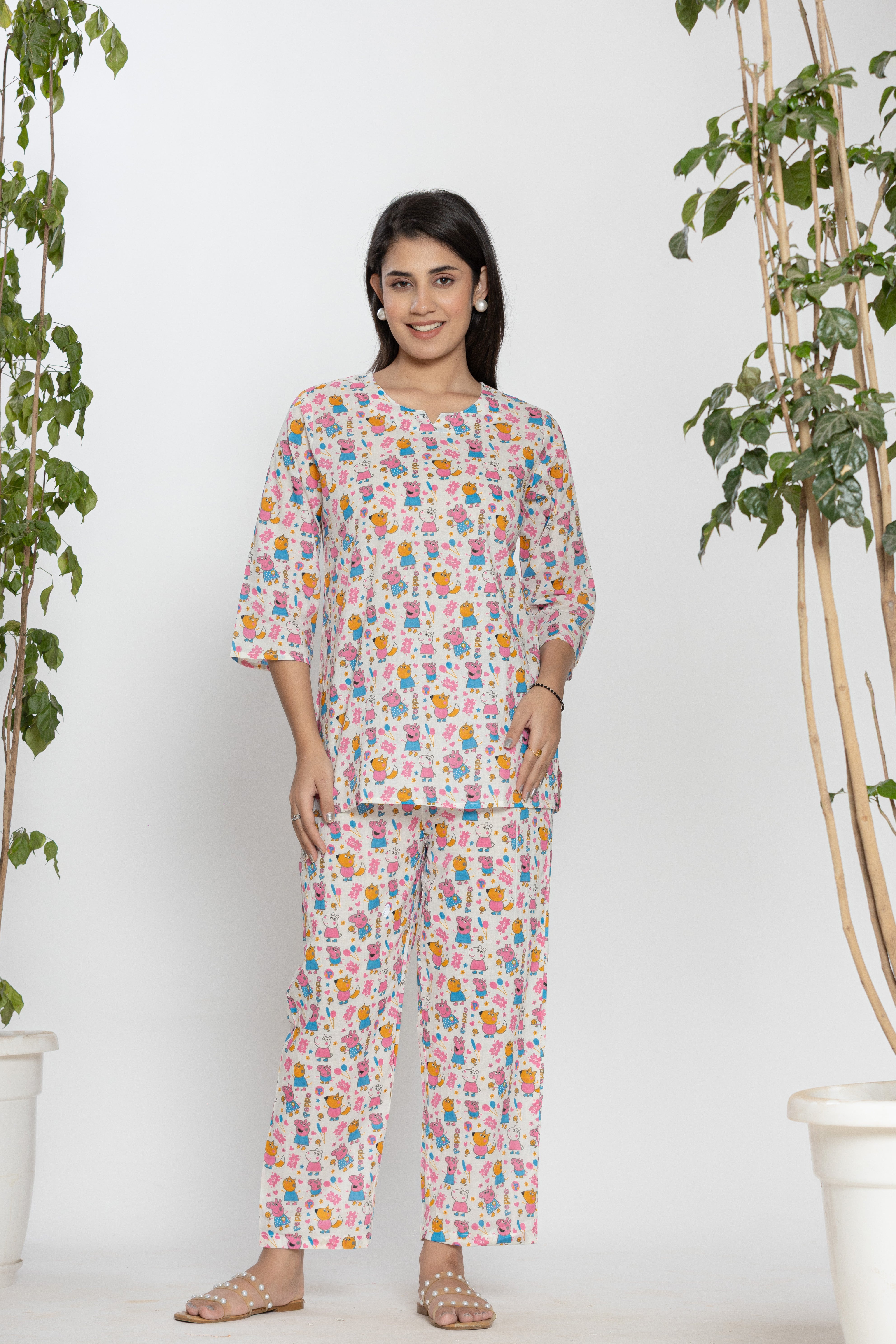 Peppa Pig Themed Ladies Night Dress