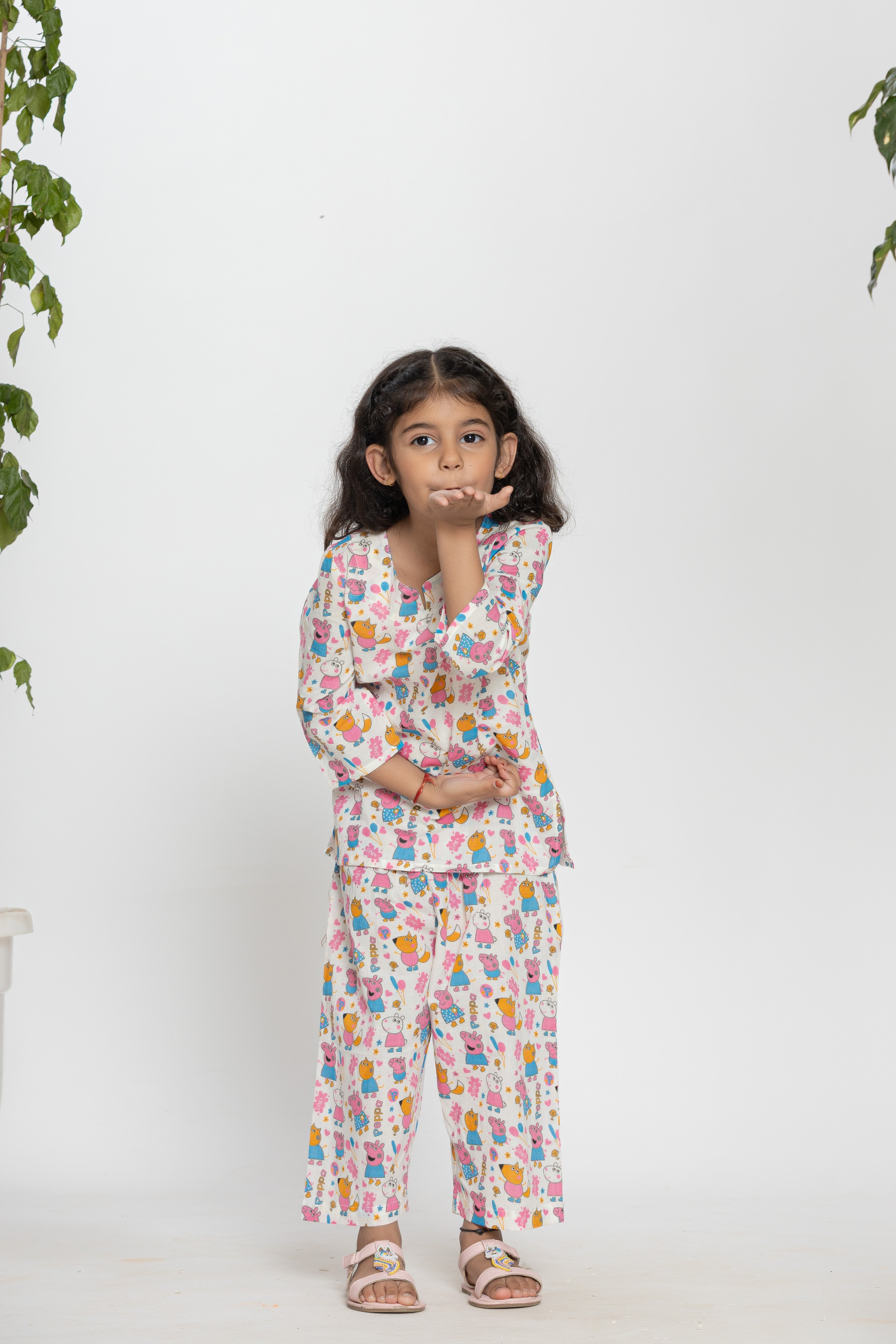 Peppa Pig Themed Kids Night Dress