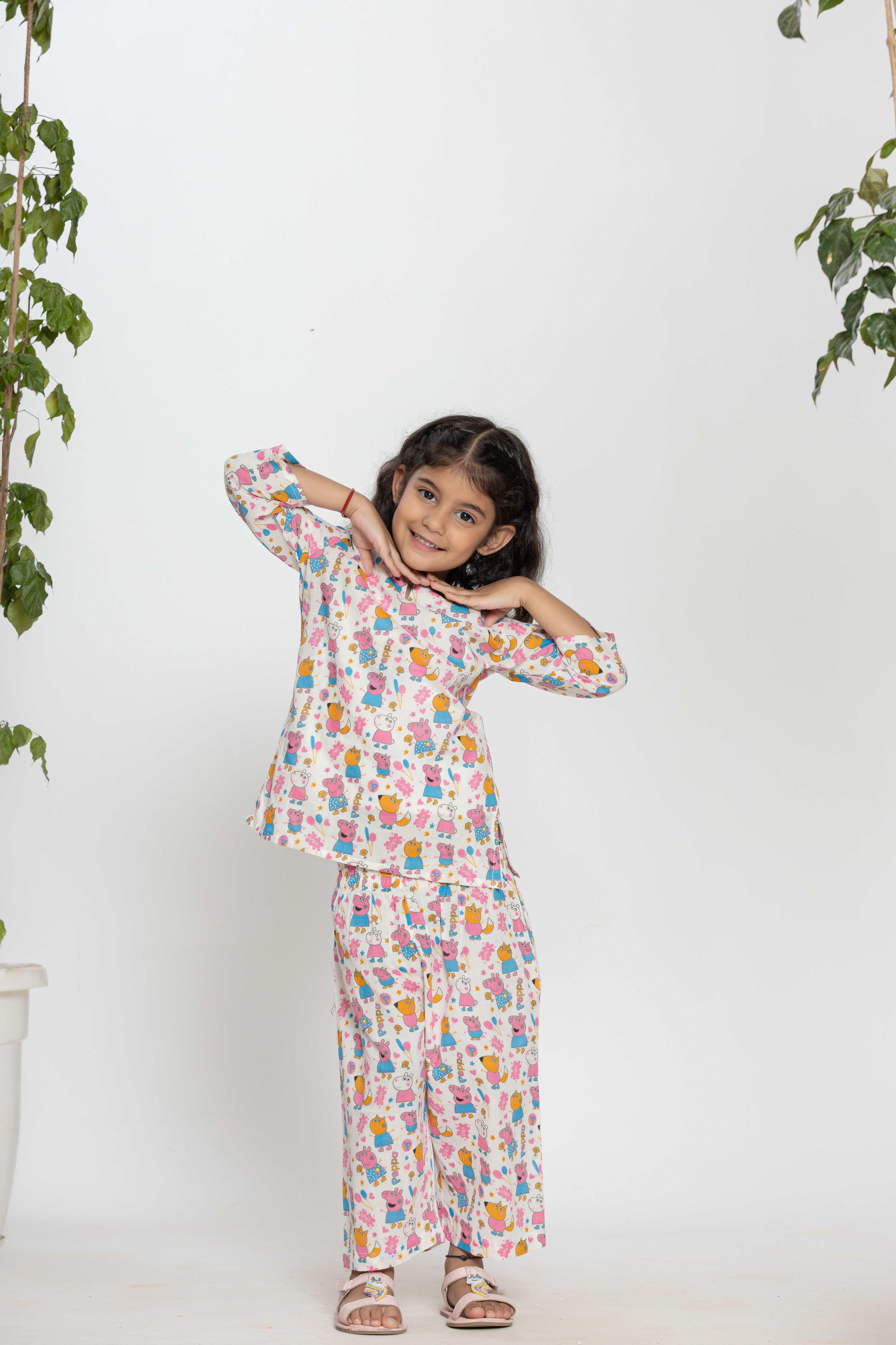 Peppa Pig Themed Kids Night Dress