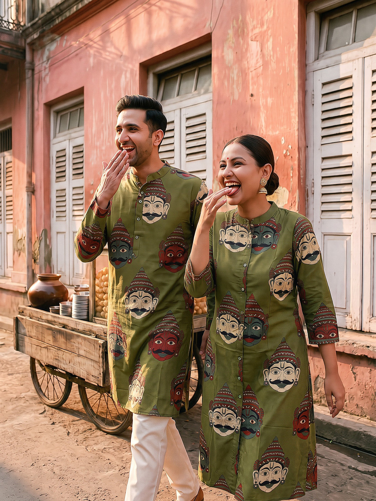 Olive Mask Jodi couple candid